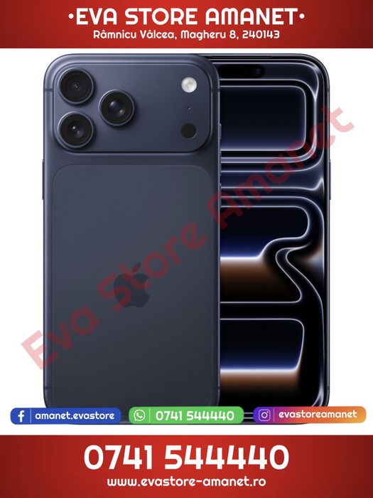 Apple iPhone 17 Pro Max Deep Blue 256GB Neverlocked + Adaptor 20W