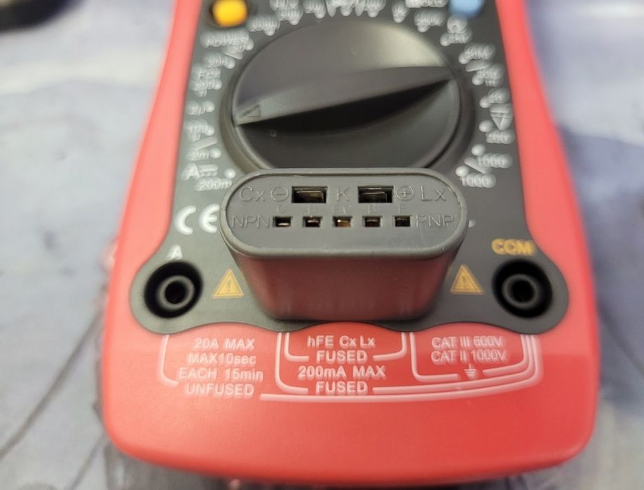 Мультиметр UT58D, ёмкость, индуктивность