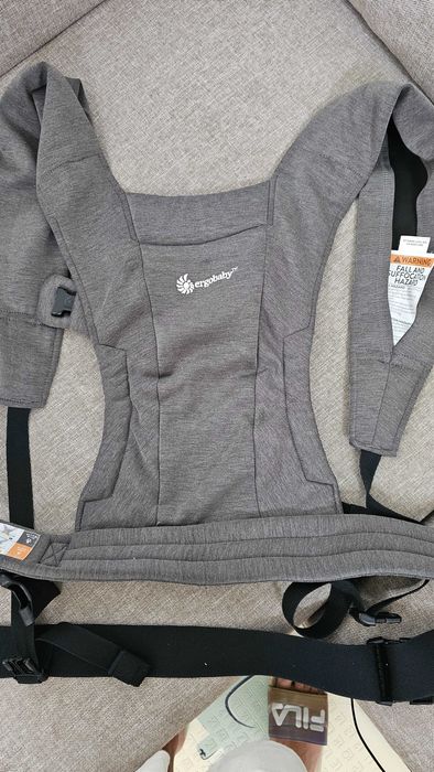 Ергономична раница Ergobaby - Embrace, Heather Grey