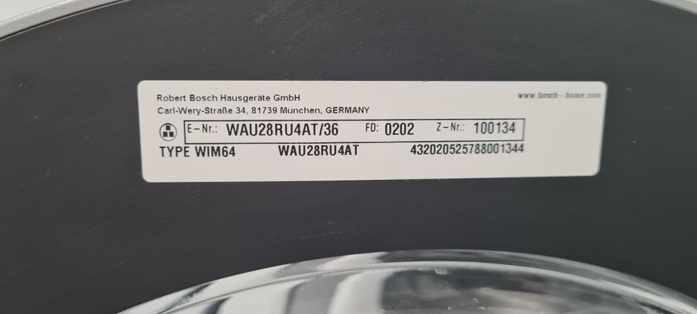 Пералня BOSCH 9кг 1400обр А+++