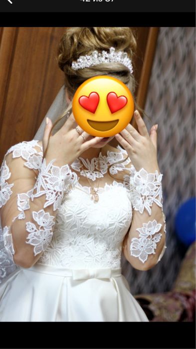 Продам свадебное платье