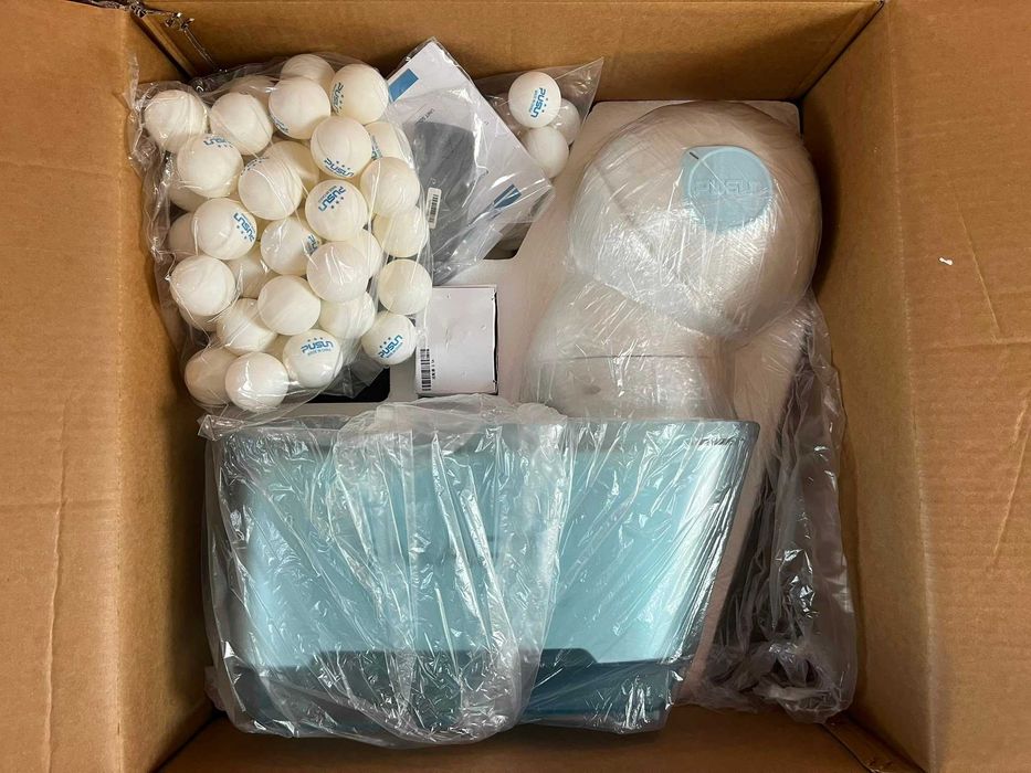 Robot Tenis de Masa Pusun Dora Smart Pro – NOU in cutie + Fileu Colector + 150 Mingi