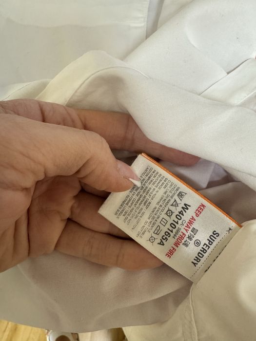 Бяла риза  марка Superdry