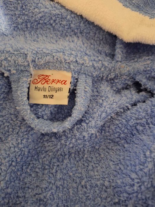 Детски халати за баня с качулка 8-10 г и 11-12 г.