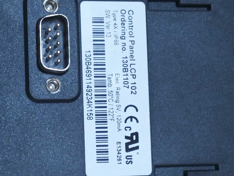 Частотный преобразователь панель Danfoss