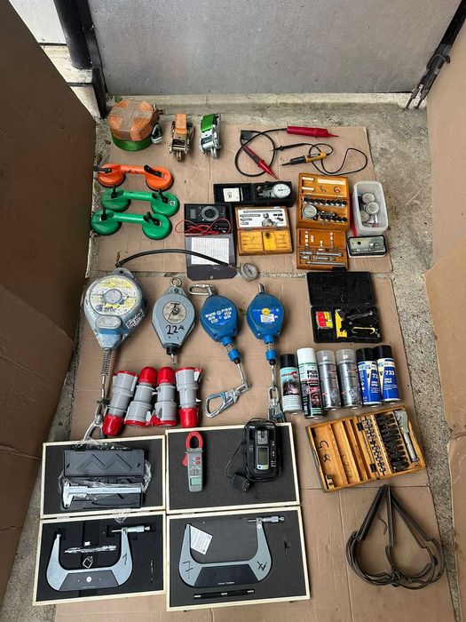 Micrometru subler aparat masura manometru spray detector gaze priza