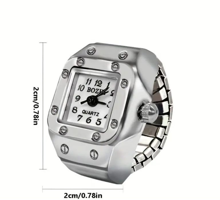 Кварцевые часы на палец