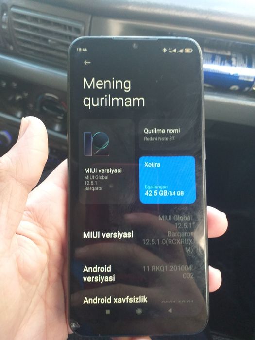 Redmi note 8t         .