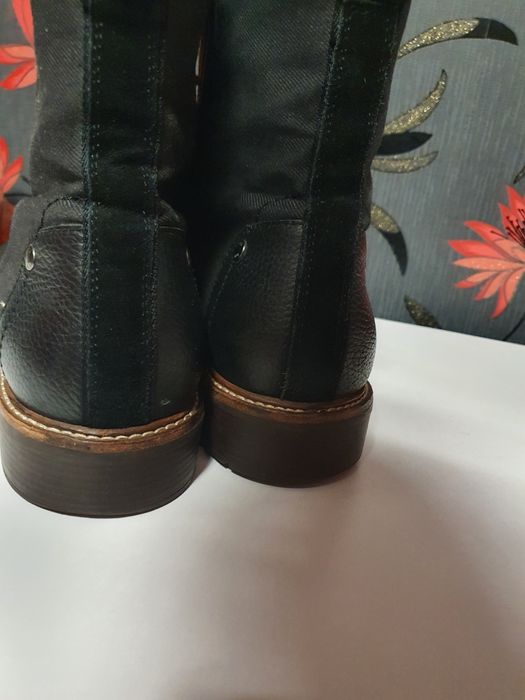 Bocanci G raw din piele