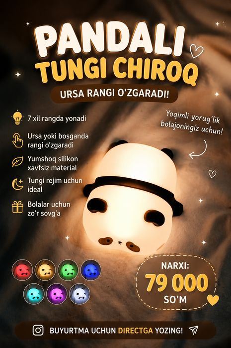 Bolalar tungi chirogi pandali