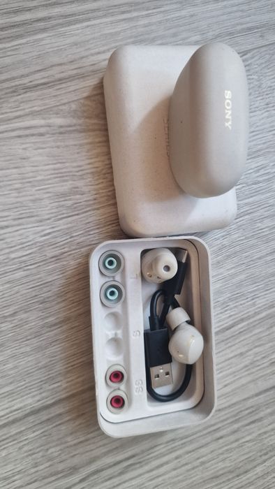 Casti Sony WF-1000XM5S, True Wireless, Bluetooth, Noise cancelling,Autonomie 24 ore Garantie emag