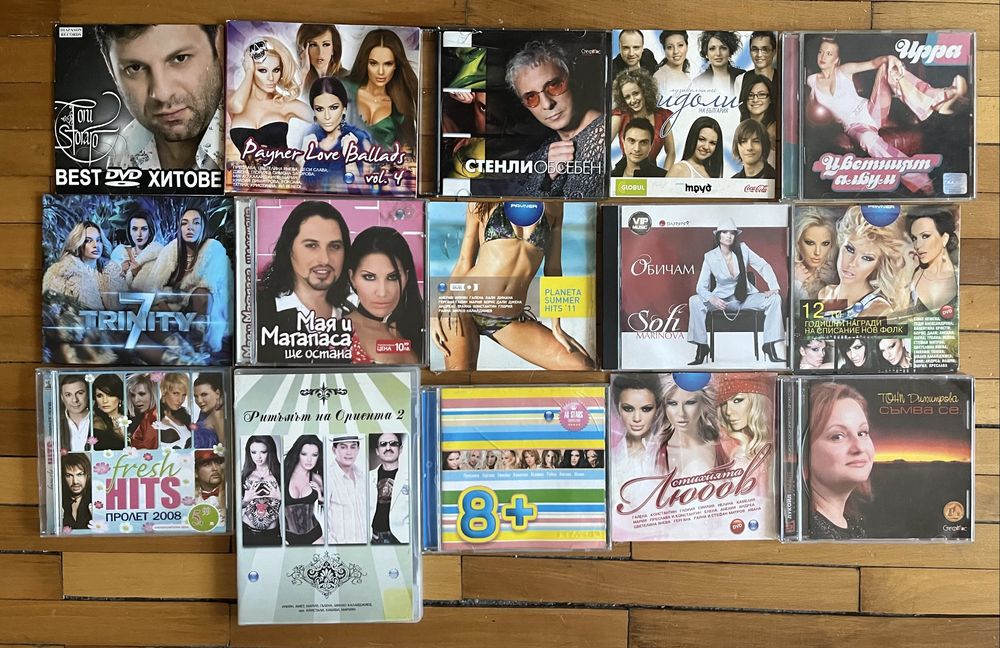 Поп & Поп-Фолк CD DVD VHS