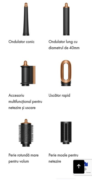 Ondulator multistyler Dyson HS08 Airwrap i.d.™ Prussian blue/Rich copp