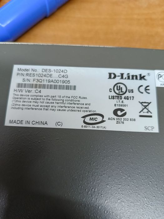 D-Link DGS-1024D коммутатор