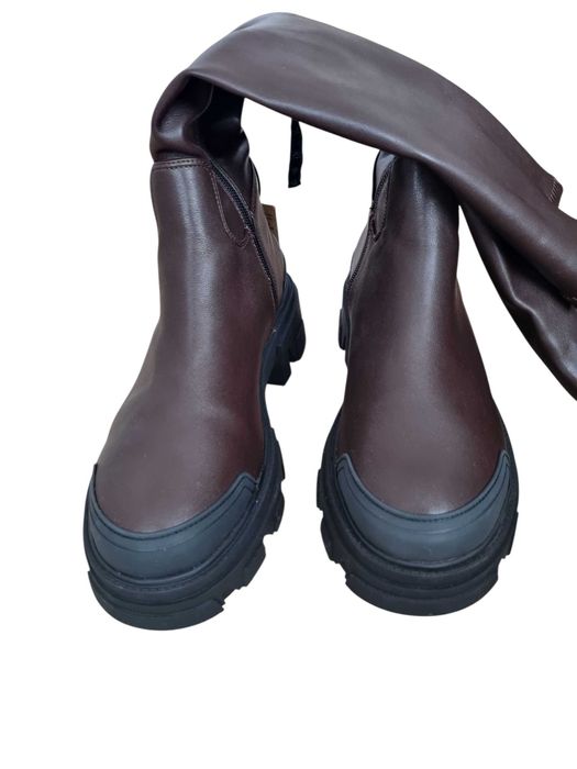 Дамски ботуши тип чорап