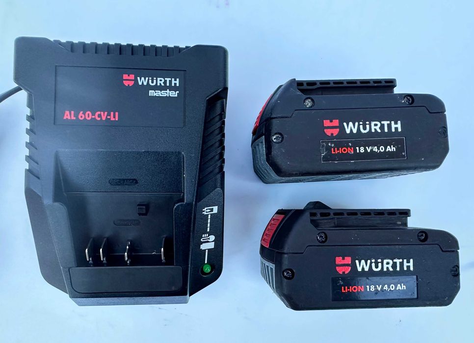 Wurth ASS 18-A EC Combi - Безчетков гайковерт 2x18V 4.0Ah