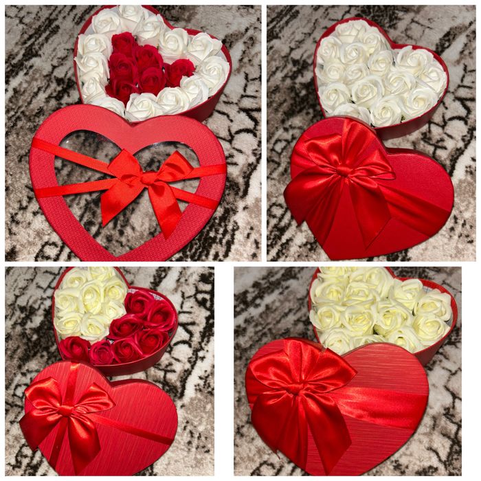 Кутия с рози / кутия с рози и бонбони