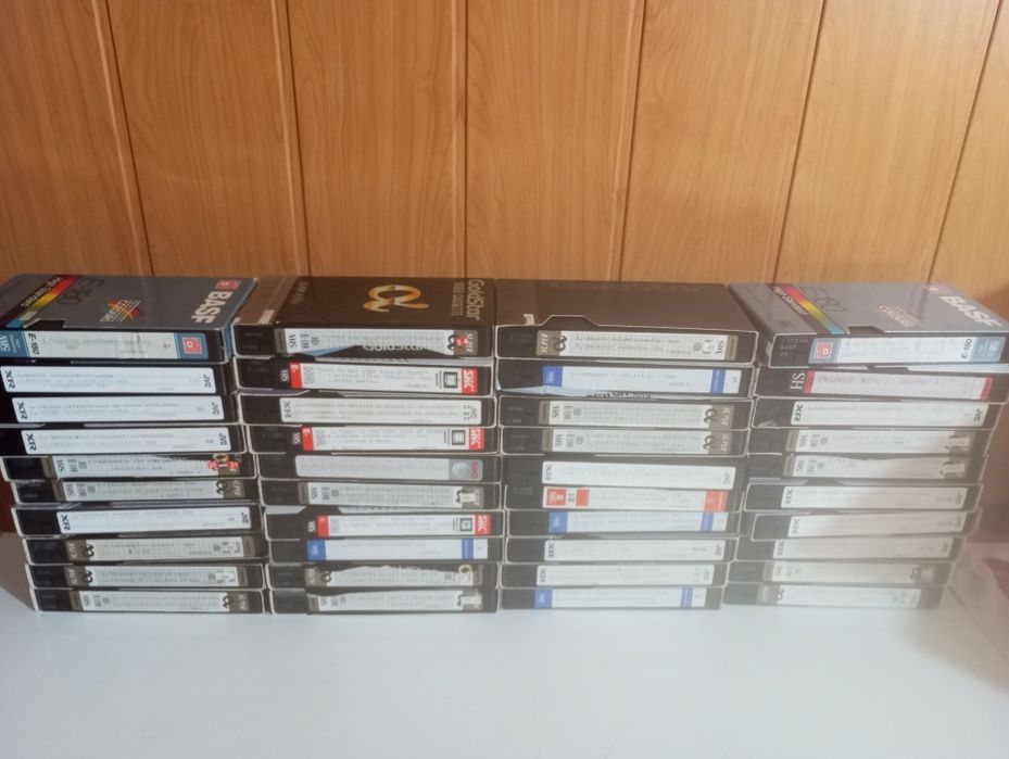 Casete video 40 bucăți
