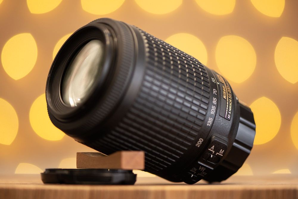 Nikon AF-S 55-200mm f/4-5.6G ED VR обектив Никон