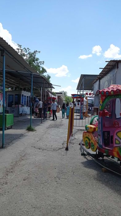 весёлый паровозик аттракцион