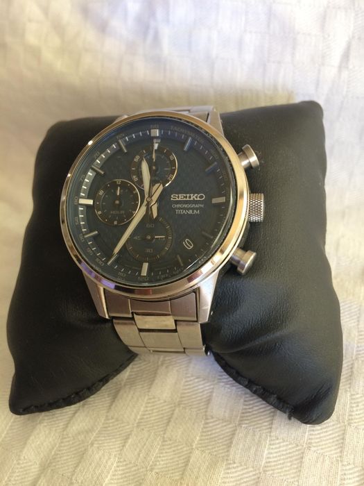 Мъжки часовник Seiko Chronograph Titanium SSB387P1
Продавам страхотен