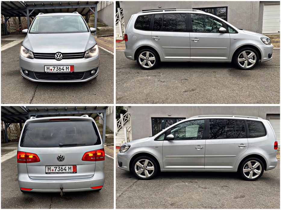 Vand VW Touran 06.2015 2.0tdi 140cp Model CUP bixenon navi inc scaune