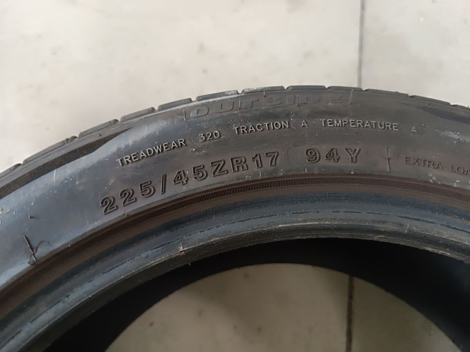 2buc Anvelope Vara 225 45 17 Dot 2024