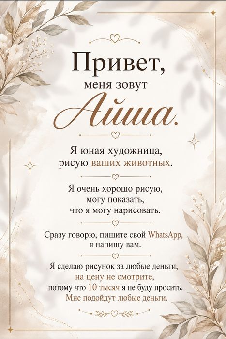 Рисунки питомцев