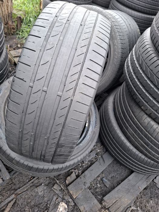 Vand 2 anvelope 255 45 20 continental de vara bune