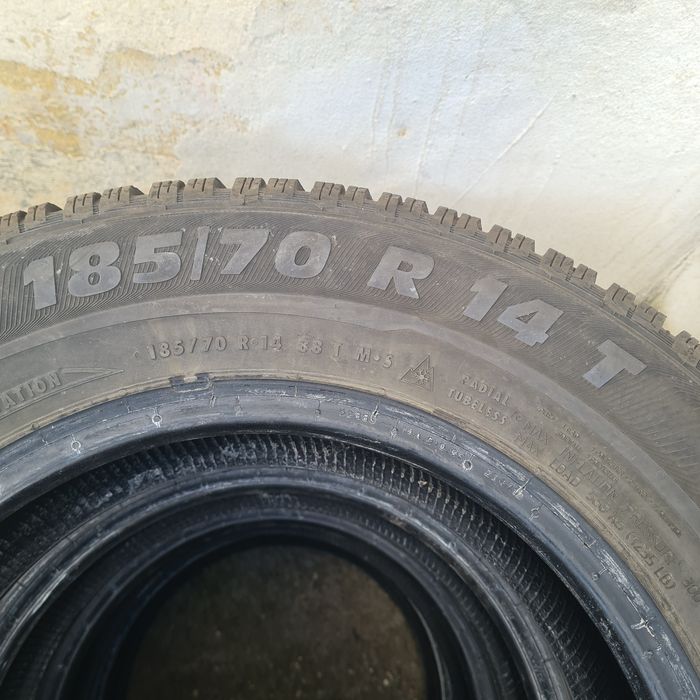 4x 185/70/14 M+S SEMPERIT PROFIL 6.7MM DOT 2018 Stare impecabila