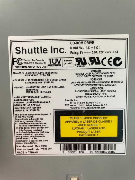 CD-ROM Drive SD-501