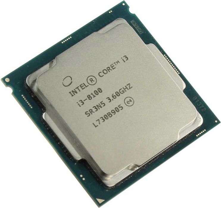 Intel Core i3 8100 (8 поколение) S1151 в отличном состоянии с гарантие