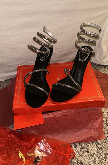 Sandale Rene Caovilla piele naturala pe stoc