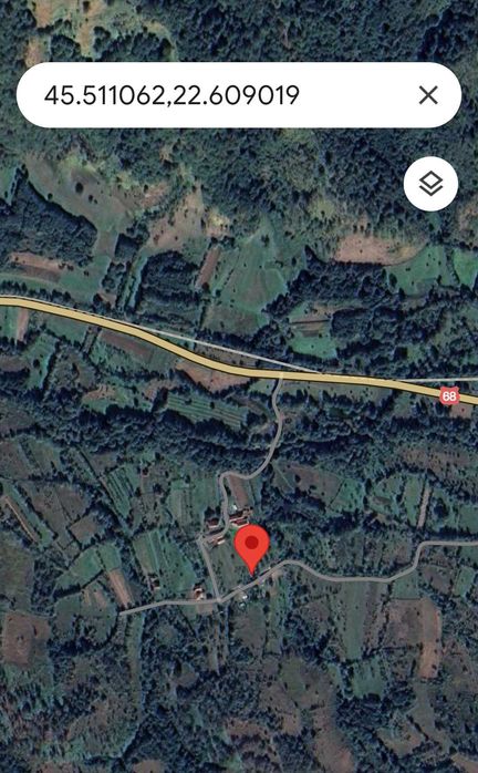 Teren intravilan in zona de munte la 2,7 euro mp