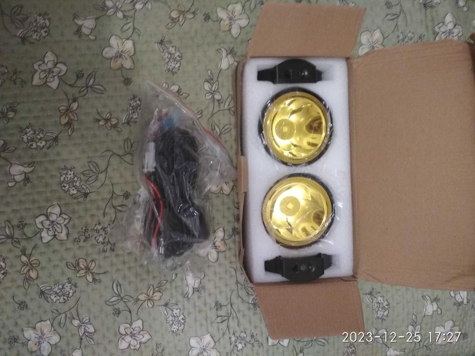 Классные, компактные противотуманные фары.