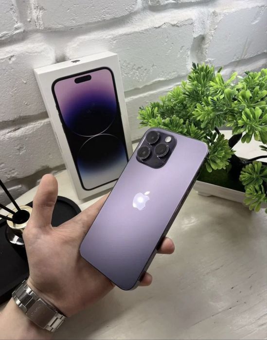 Iphone 14 pro max 128 purple Dual sim
