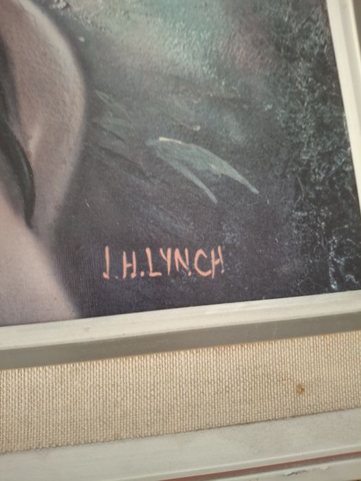 Tablou portret cu rama