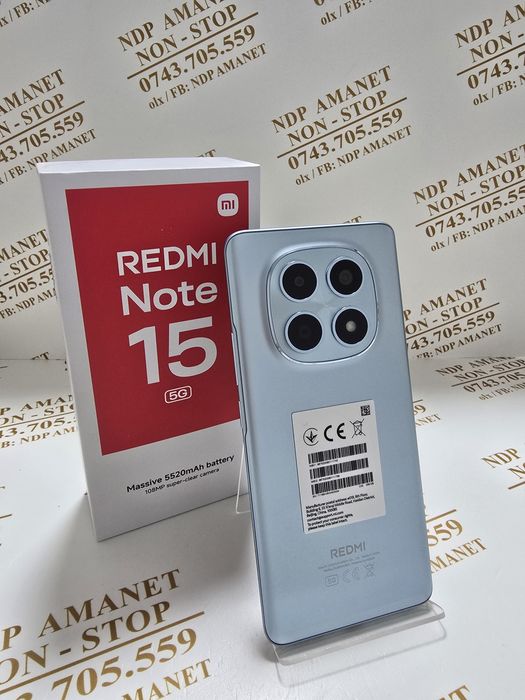 NDP Amanet Buzoieni 16 Margeanului Redmi Note 15 (50702)