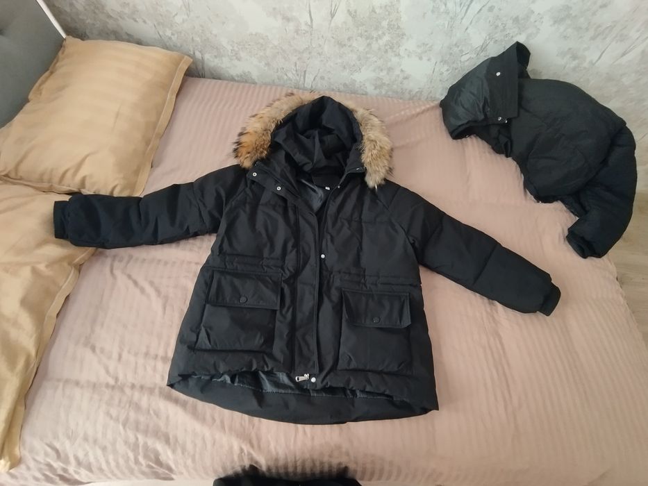 женская куртка на зиму в отличном состоянии