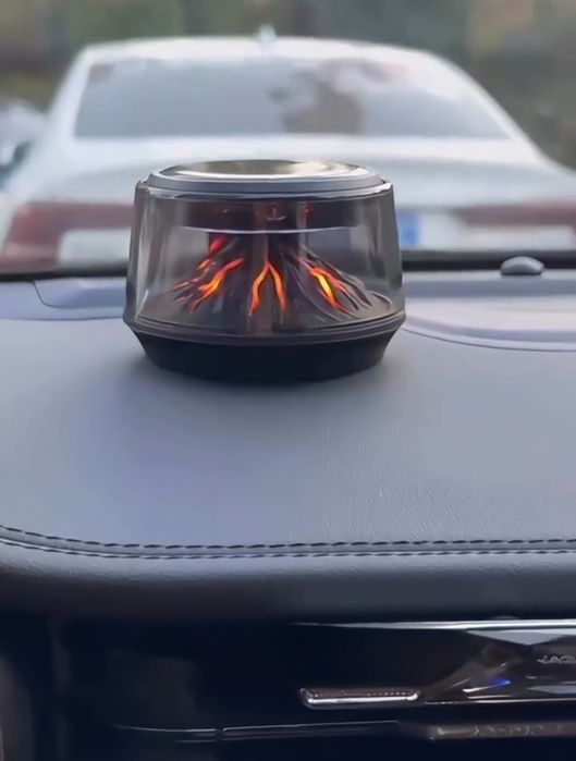 Автомобильный освежитель ароматизатор воздуха Volcano с LED подсветкой