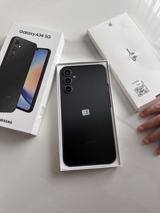 Samsung Galaxy A34 5G  Black 128GB 6GB RAM