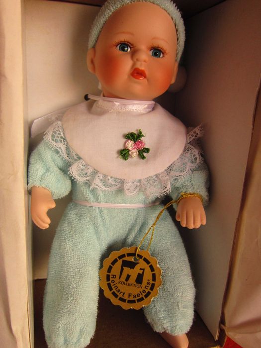 cadu rar papusa Collectable Doll Baby Boy Reinart Germania'80