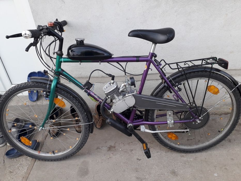 Vand bicicleta  cu motor 80 cc Lita  OLX  ro