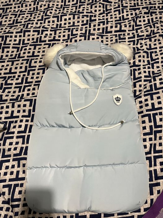 Детский конверт и комбинизон