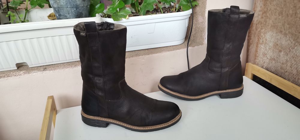 Ботуши Clic! Естествена кожа 40 н.