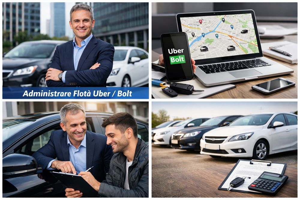 Administrare flote Uber/Bolt - Experienta 10 ani