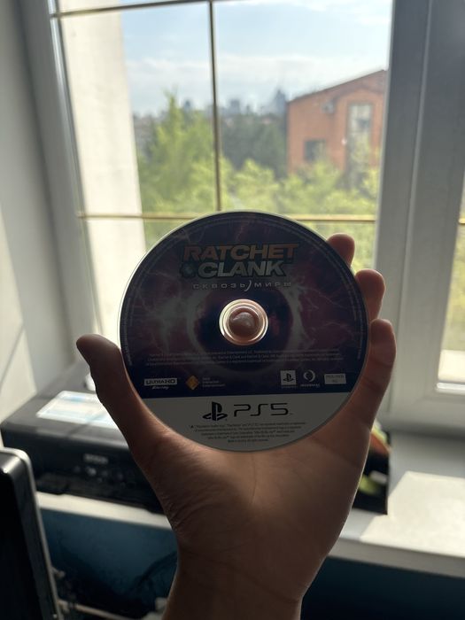 Диск для ps5 ratchet clank