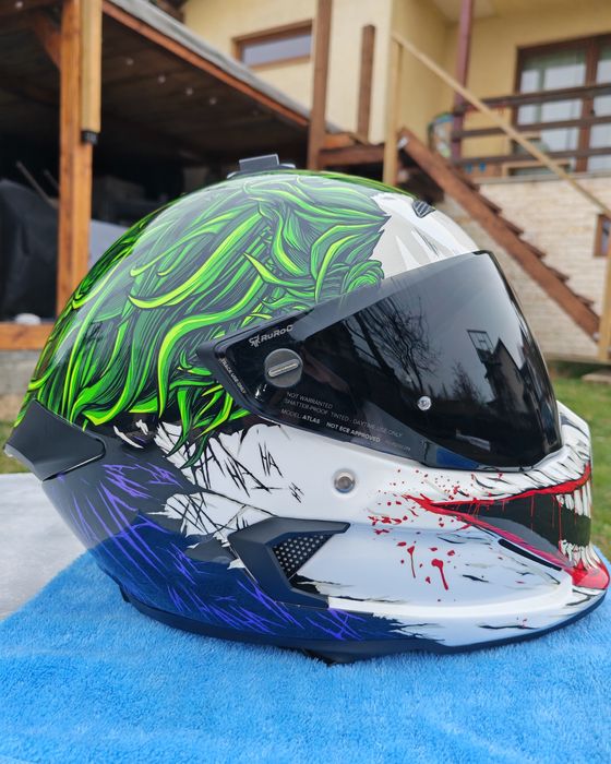 Cască moto RUROC ATLAS 4.0 The JOKER