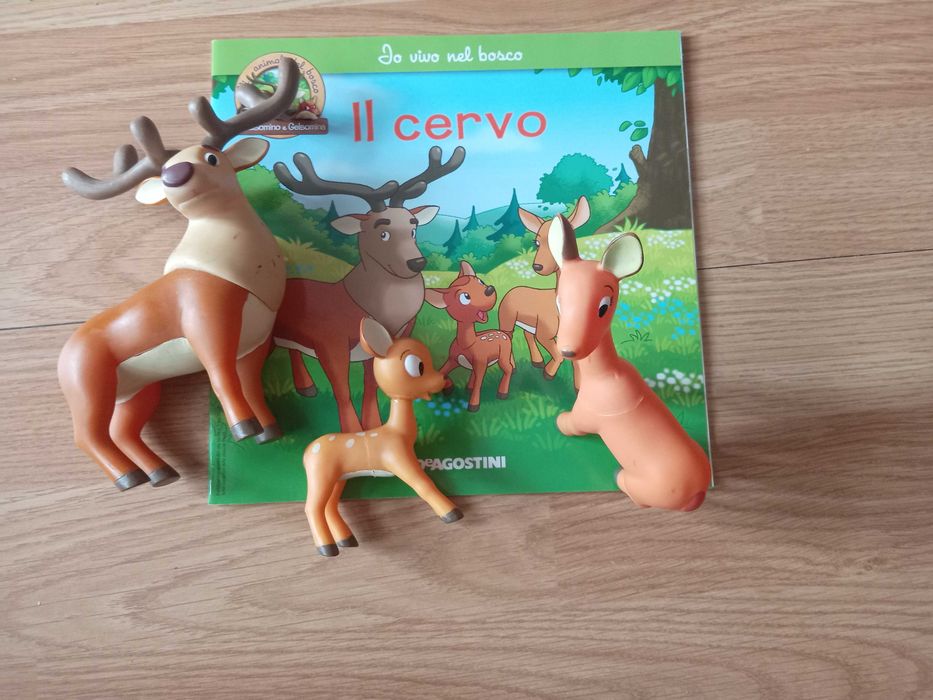 Животните на село фигурки и книжка