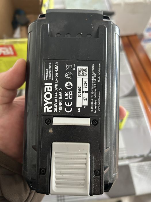 Drujba RYOBI 36v